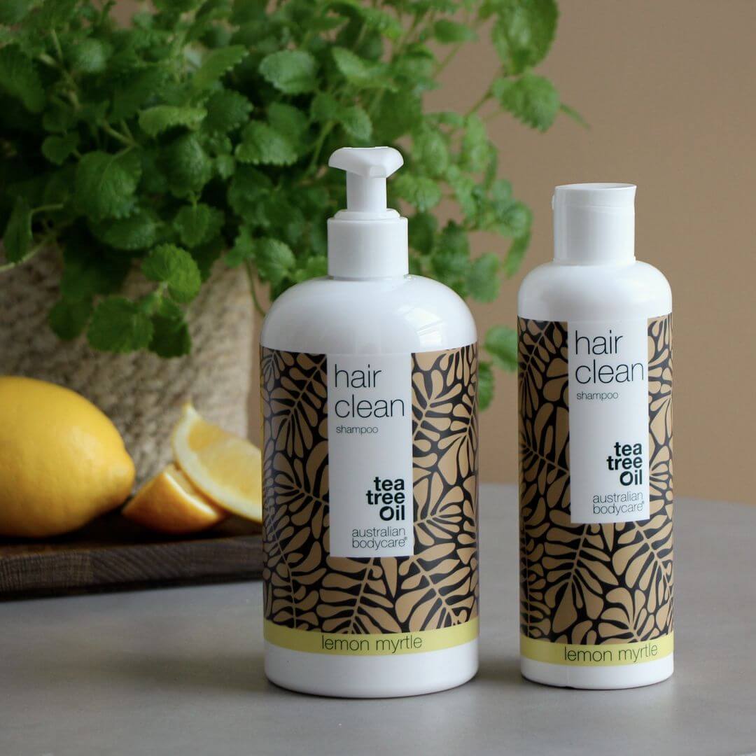 4 szampony Tea Tree 500 ml Lemon Myrtle za cenę 3 — oferta specjalna - Zestaw 4 szamponów (500ml): Tea Tree Oil i Lemon Myrtle