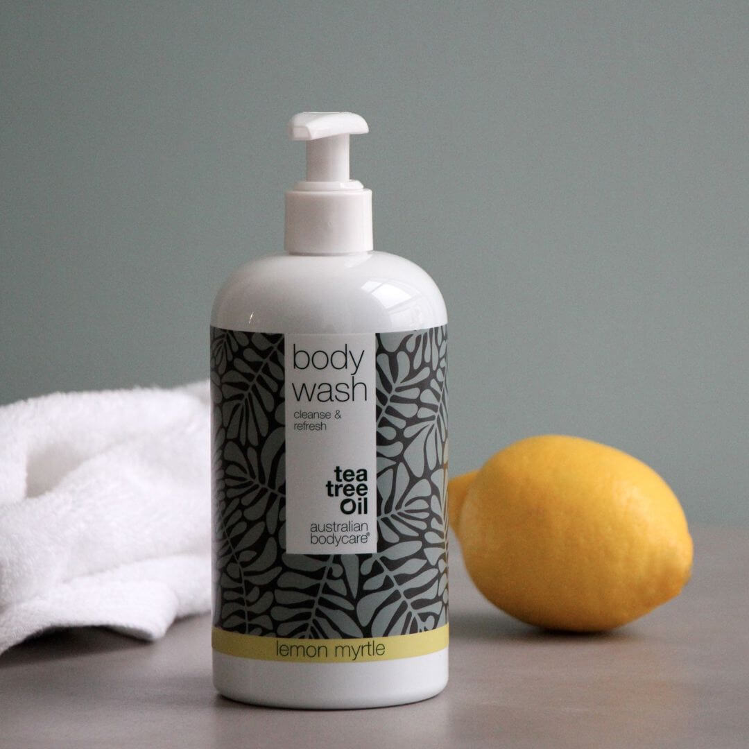 4 w cenie 3 Tea Tree Body Wash 500 ml Lemon Myrtle — specjalna oferta - Pakiet 4 Body Wash (500ml): Tea Tree Oil Lemon Myrtle