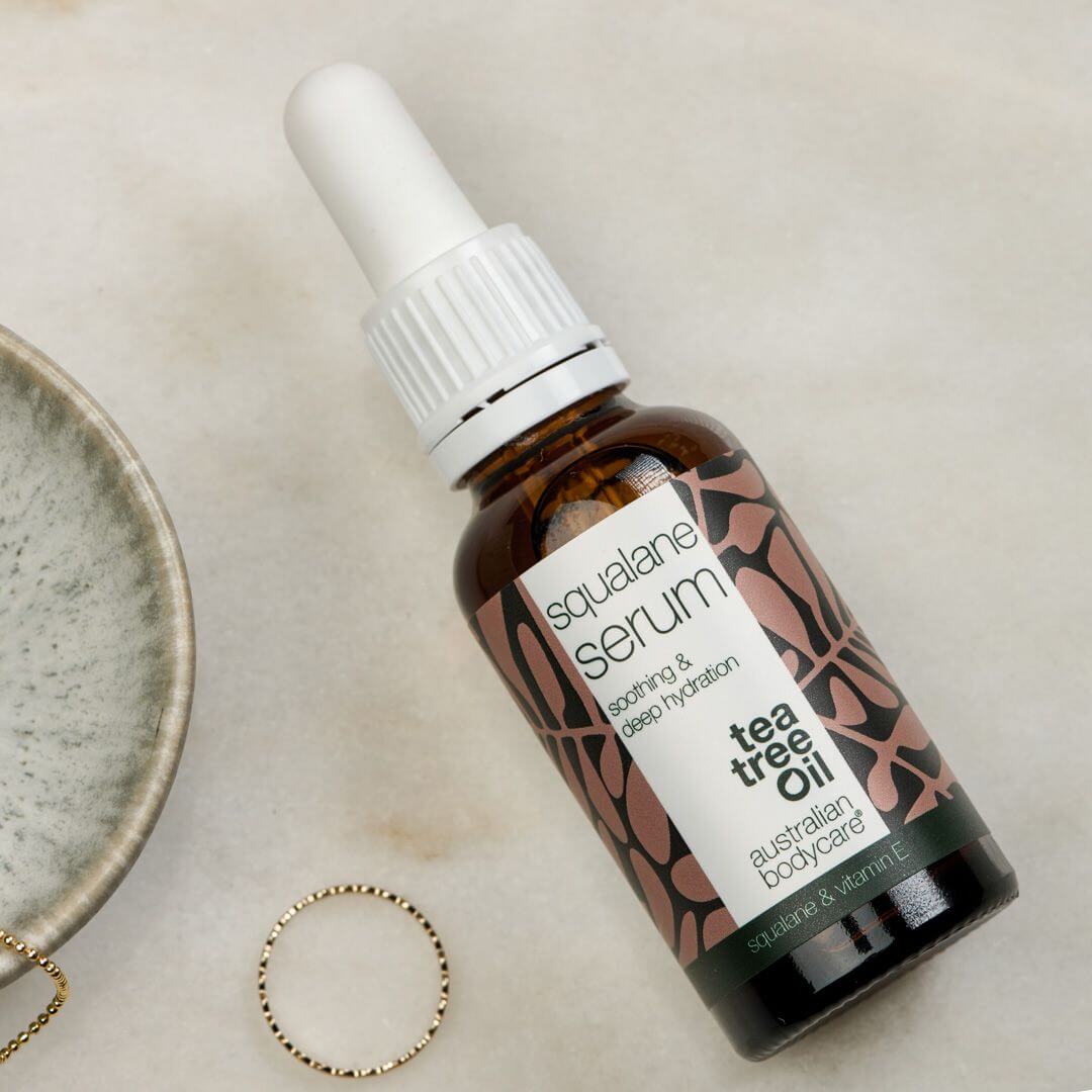 Zestaw na swędzącą i bardzo suchą skórę twarzy - 3 produkty nawilżające: płyn do mycia twarzy, serum ze skwalanem i krem