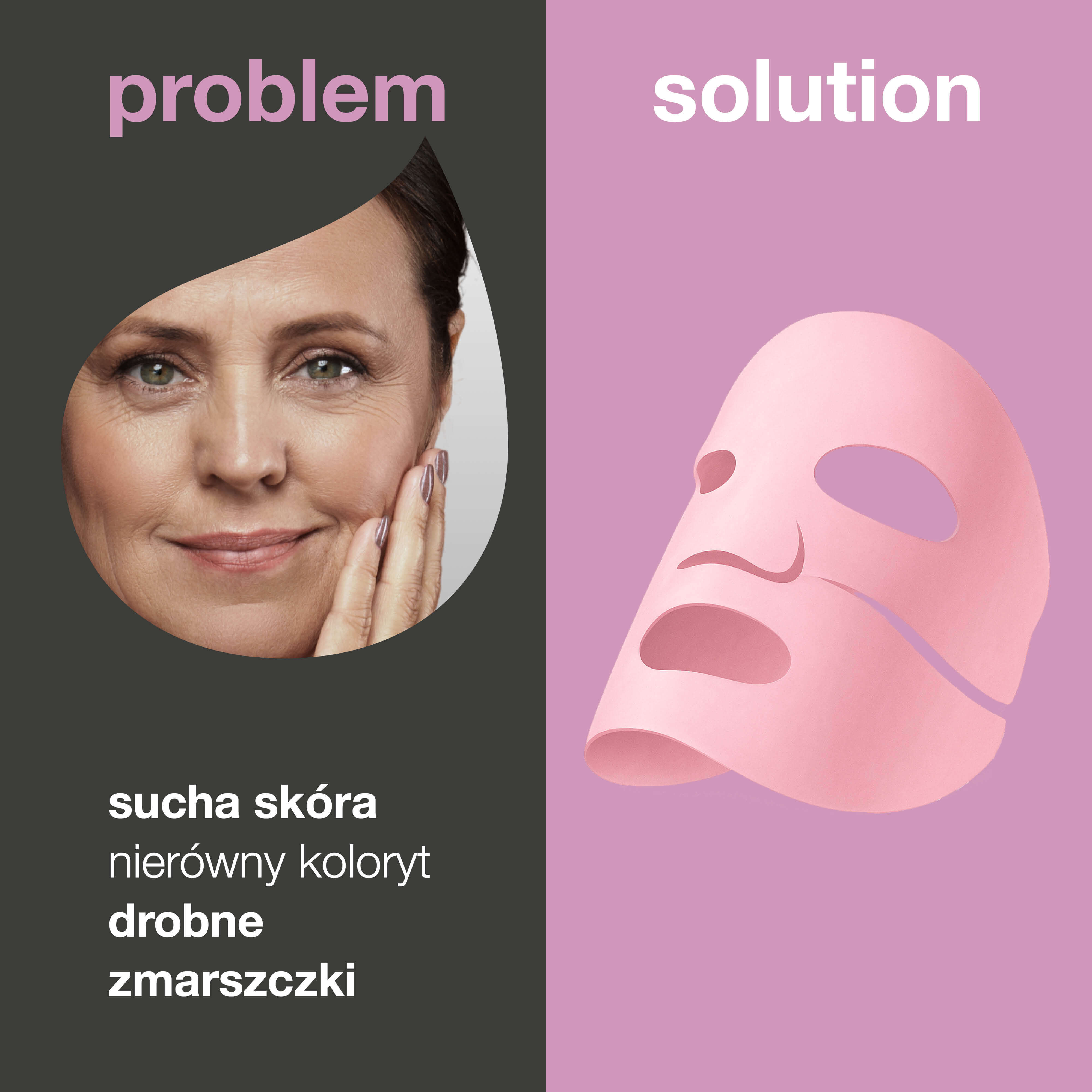 Maska B12 z kolagenem na suchą i zmęczoną skórę — Maska z B12 i kolagenem do suchej skóry. Nawilża i wygładza dzięki B12, niacynamidowi, peptydom, kolagenowi i kwasowi hialuronowemu.