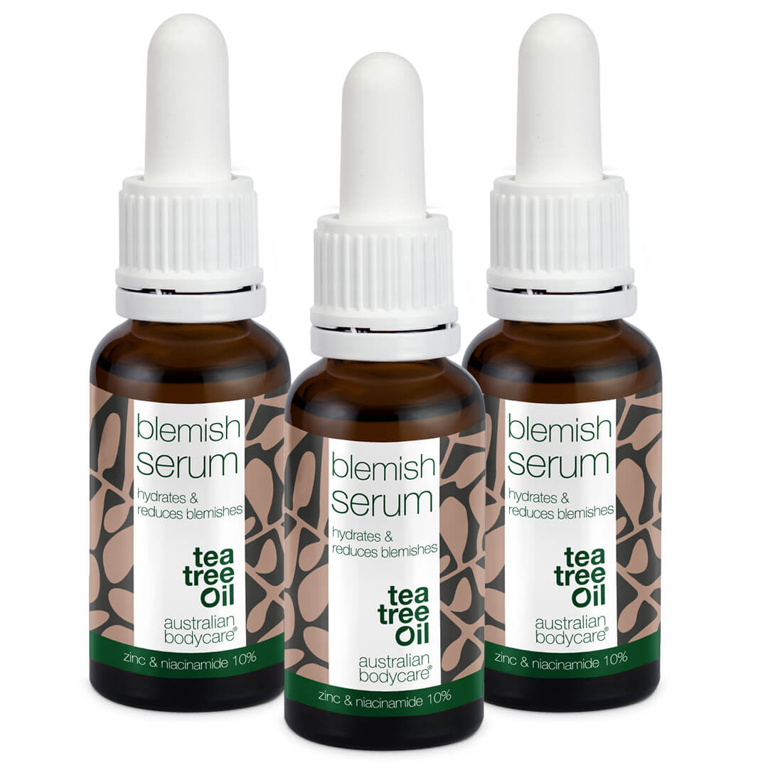 3 stk. Niacinamid Serum til bumser og uren hud
