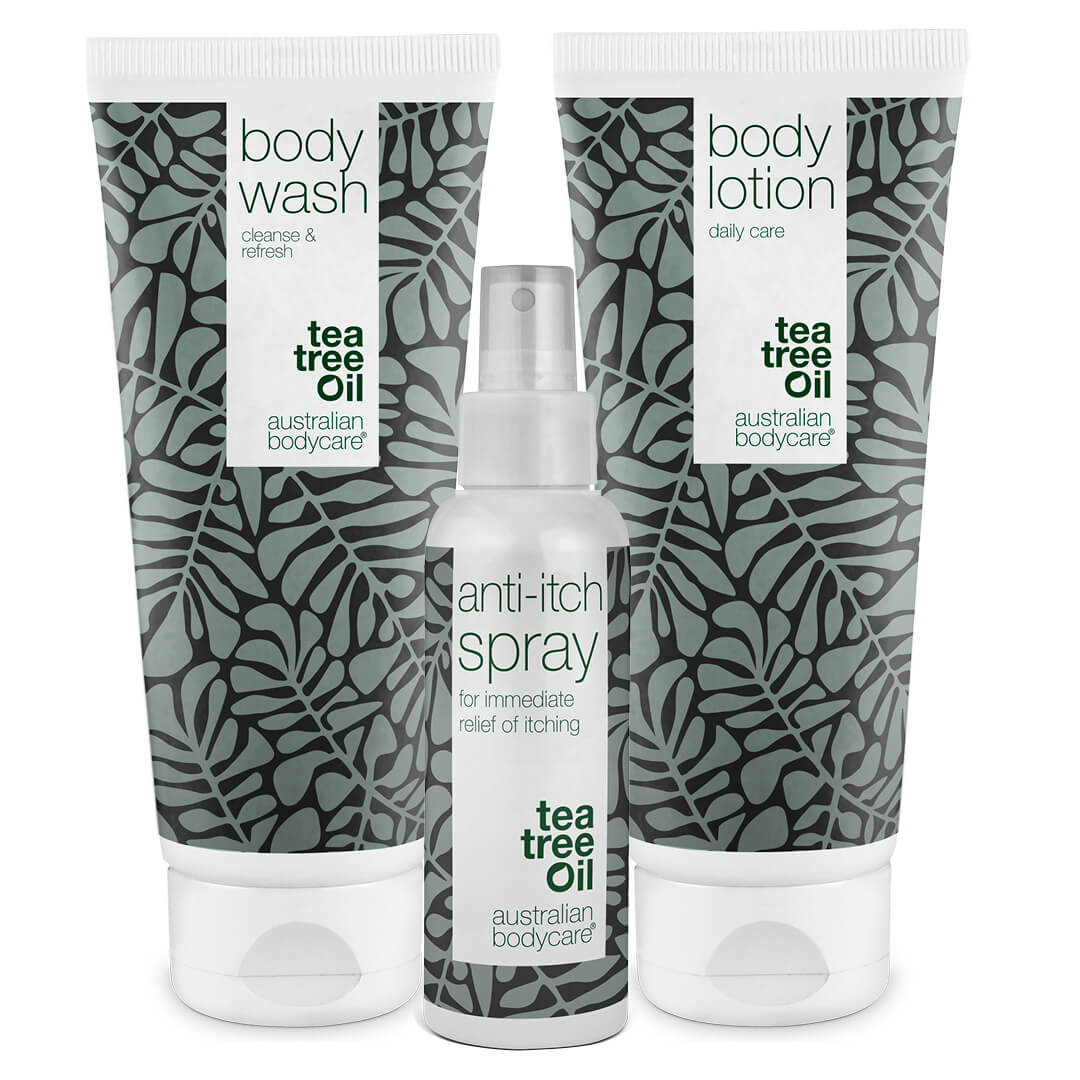 3–pak produktów na swędzącą skórę całego ciała - Produkty łagodzące podrażnioną skórę