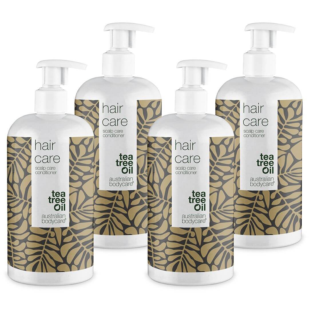 4 za 3 Odżywka do włosów 500 ml — oferta pakietowa - Opakowanie zawiera 4 odżywki (500 ml): Olejek z drzewa herbacianego.