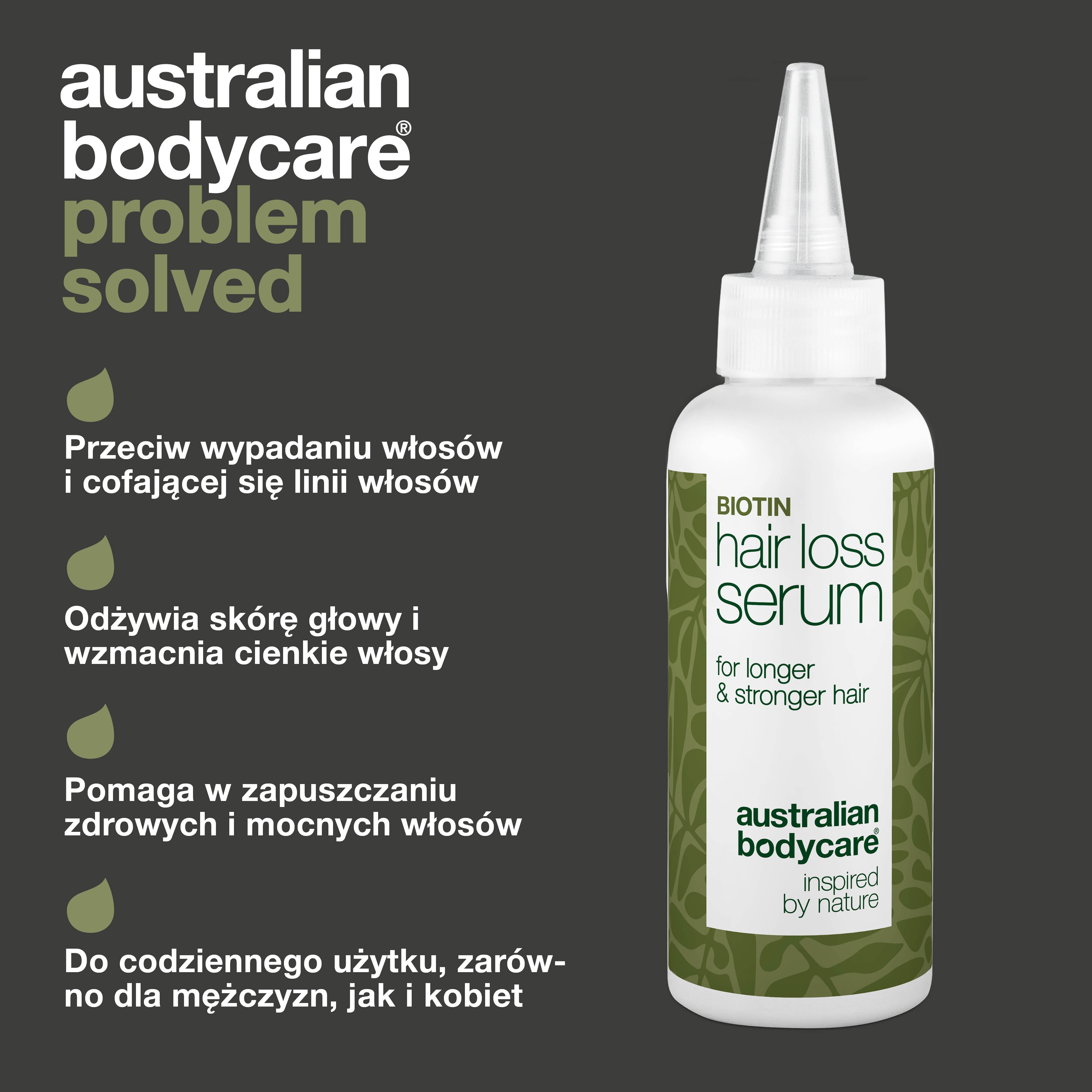 Serum na wypadanie włosów z biotyną, Capilia Longa & kofeiną — Serum przeciw wypadaniu włosów z biotyną, Capilia Longa & kofeiną. Wzmacnia cienkie włosy i odżywia skórę głowy dla zdrowego wzrostu.