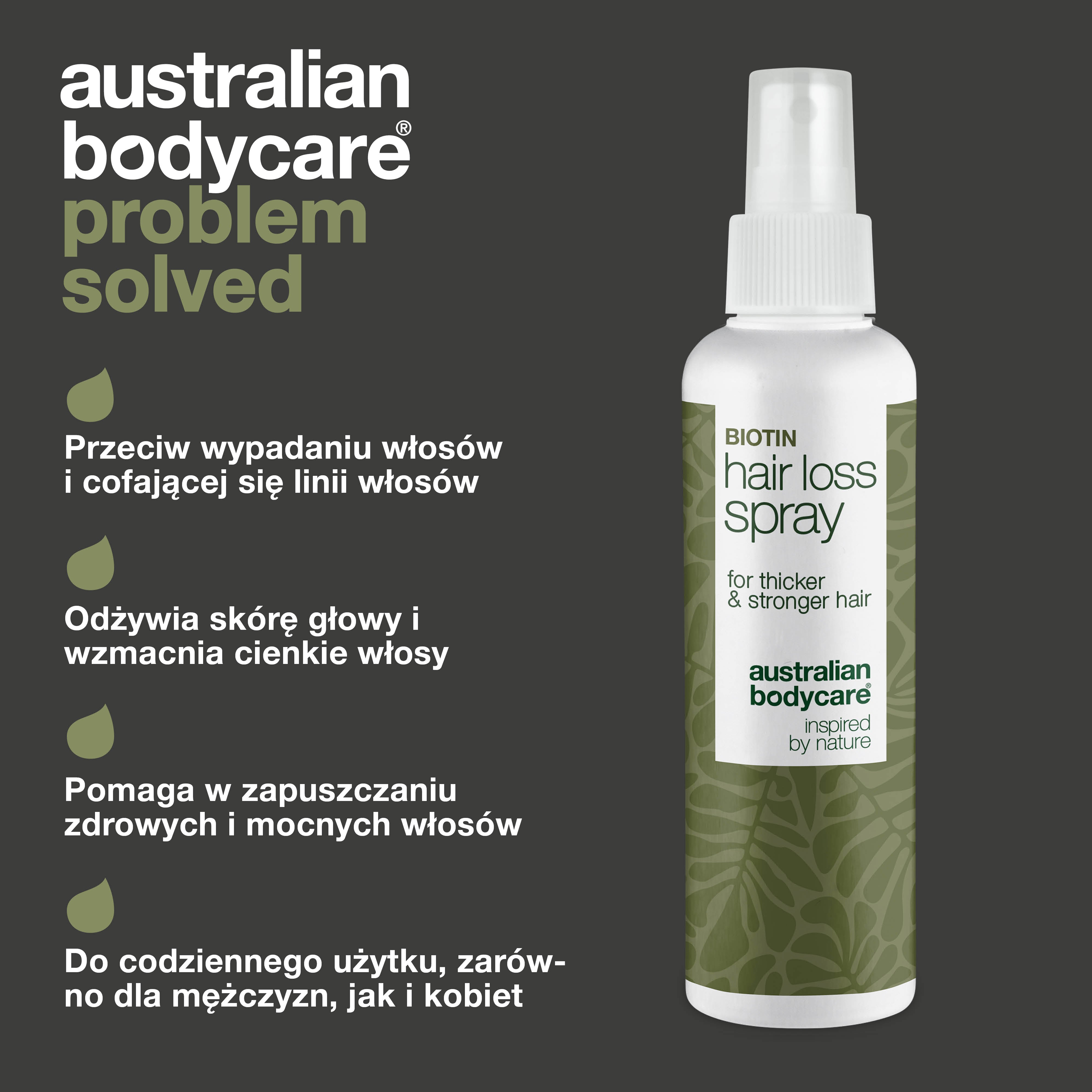 Spray do włosów przy wypadaniu – Wzmacnia i chroni włosy — Spray do cienkich włosów redukuje łamliwość, wzmacnia i dodaje objętości. Z kofeiną, Capilia Longa, ekstraktem z amarantusa, pantenolem i argininą.