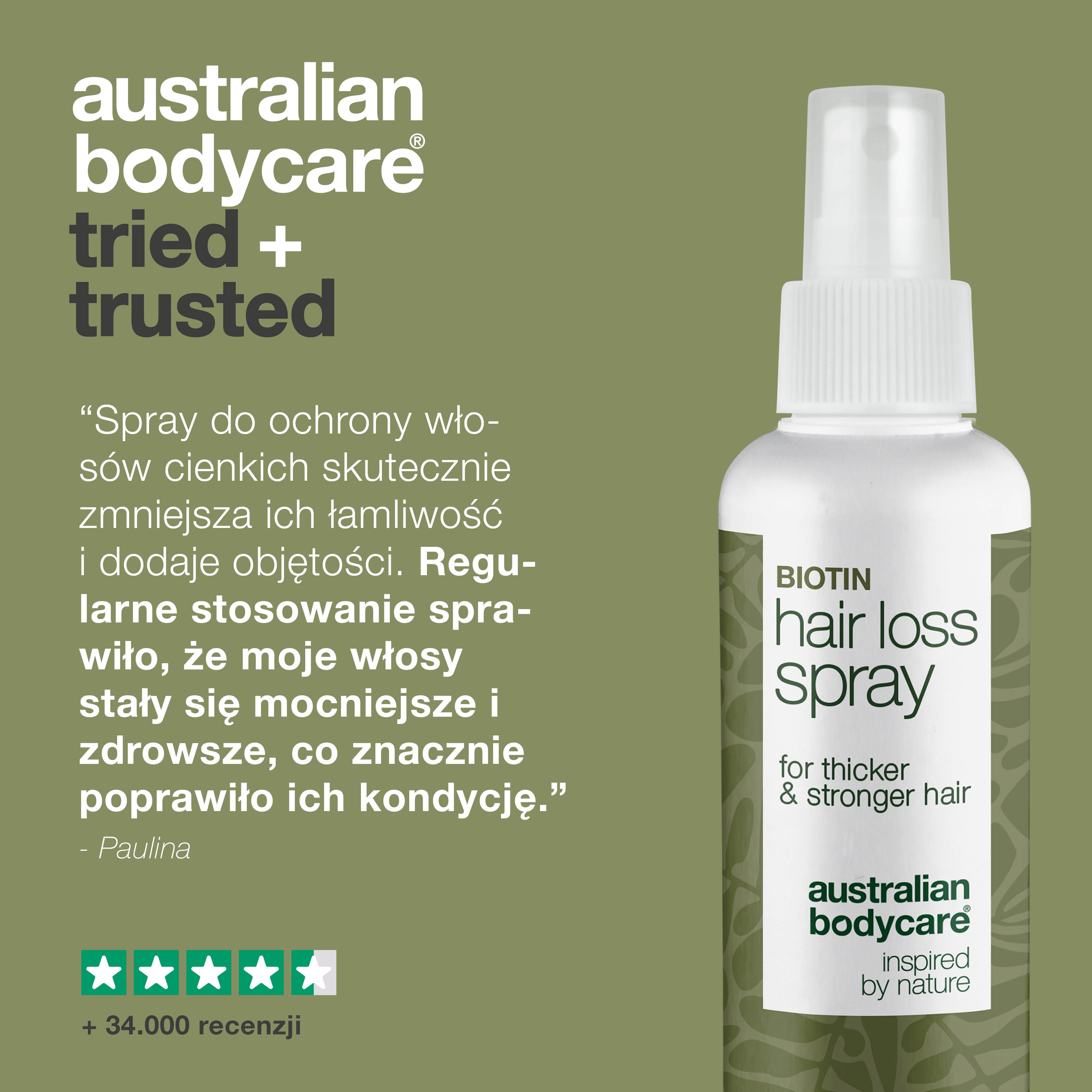 Spray do włosów przy wypadaniu – Wzmacnia i chroni włosy — Spray do cienkich włosów redukuje łamliwość, wzmacnia i dodaje objętości. Z kofeiną, Capilia Longa, ekstraktem z amarantusa, pantenolem i argininą.