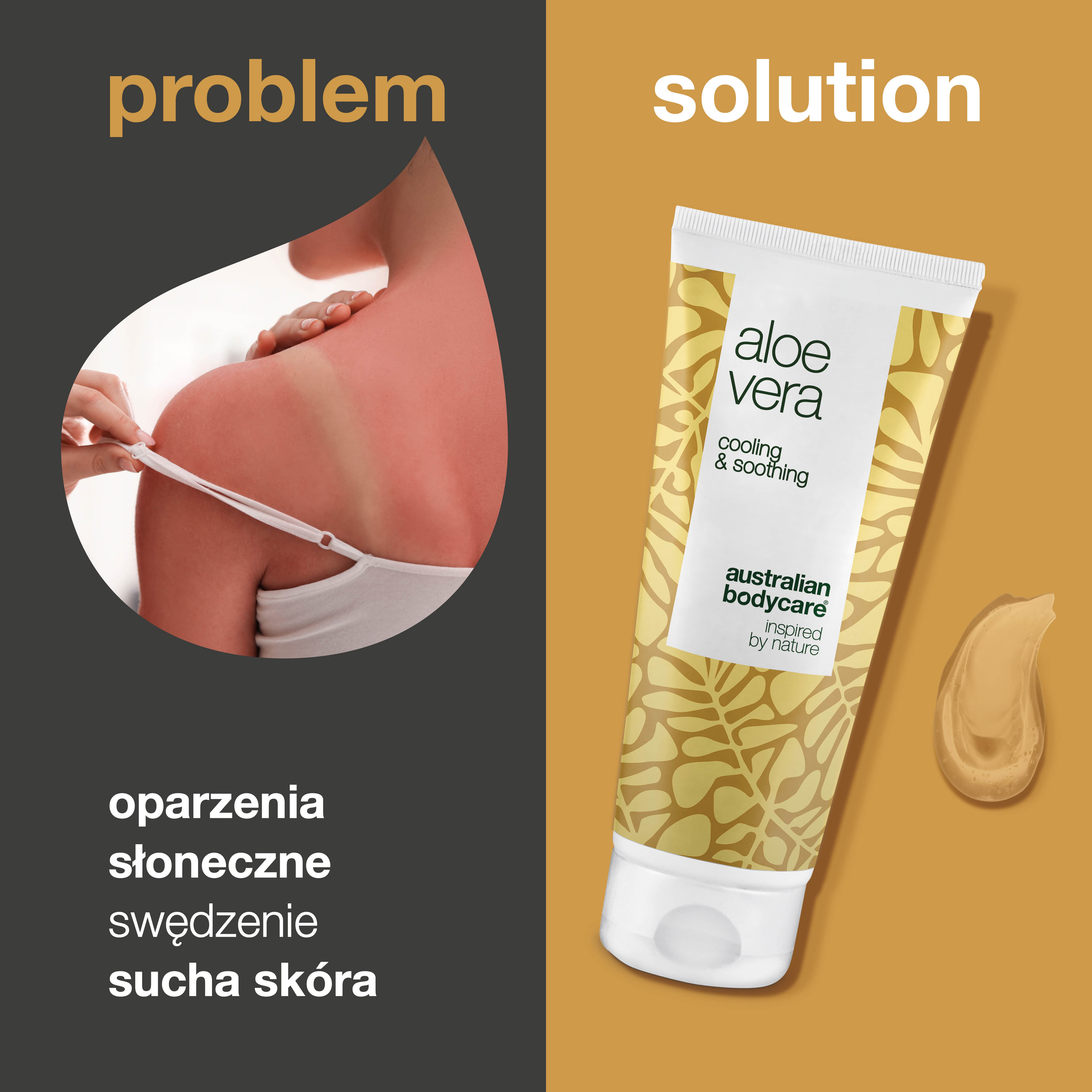 Żel Aloe Vera – Nawilżenie dla suchej i podrażnionej słońcem skóry