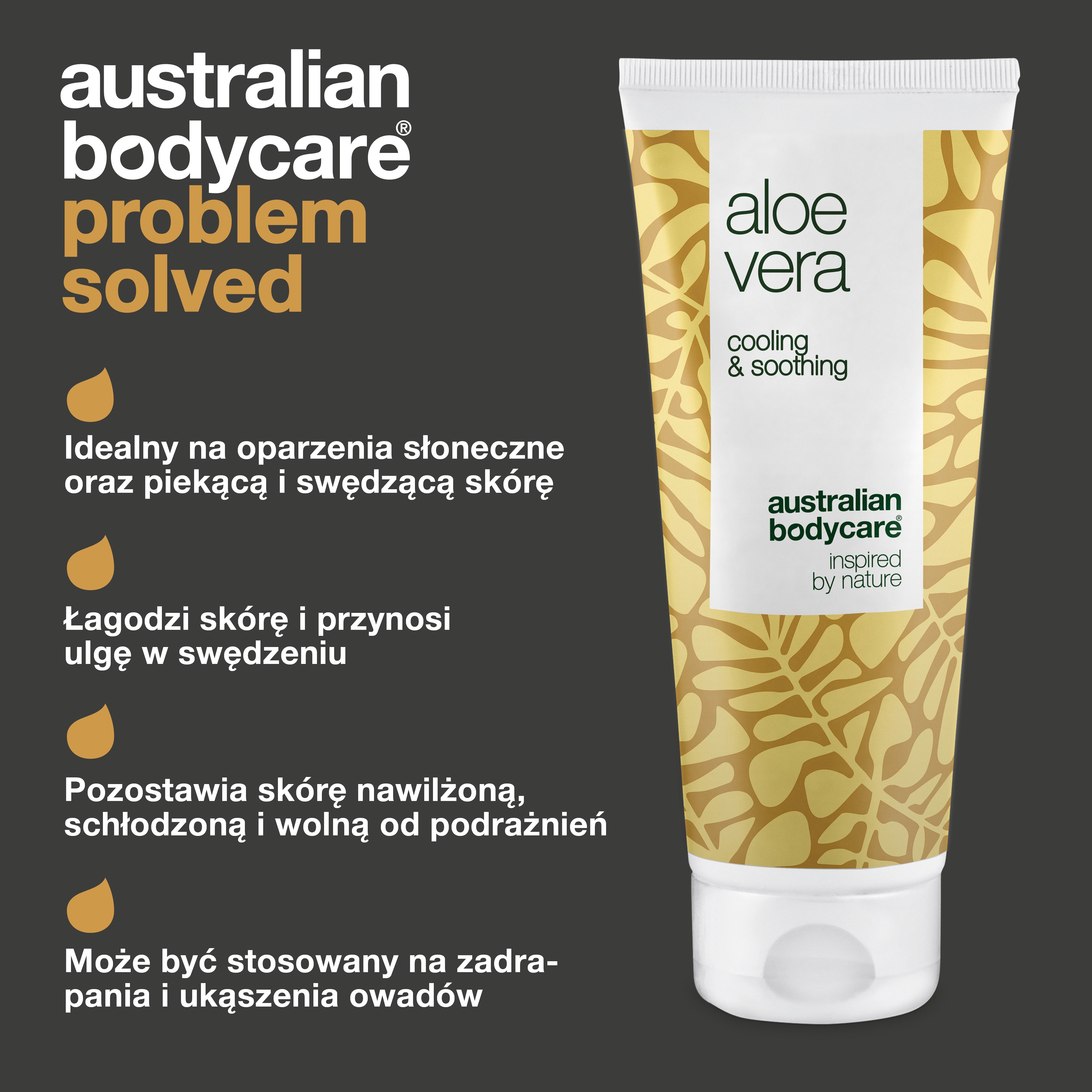 Organiczny żel Aloe Vera – Nawilżająca i odświeżająca pielęgnacja skóry – Organiczny żel Aloe Vera nawilża i odświeża suchą i eksponowaną na słońce skórę. Nietłusta, szybko wchłaniająca się formuła do codziennej pielęgnacji skóry.