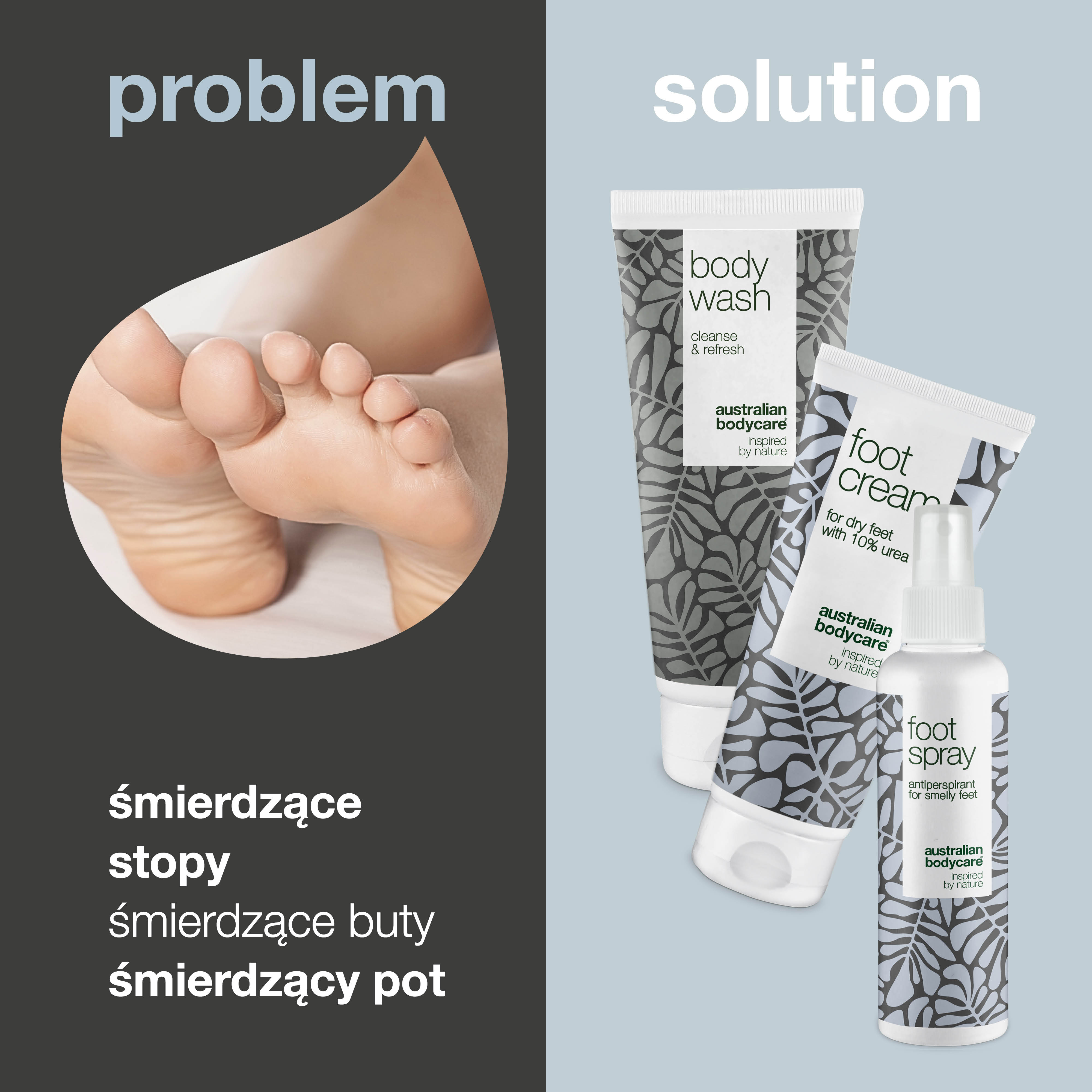Przeciw spoconym i śmierdzącym stopom – 3 skuteczne produkty na śmierdzące stopy i buty