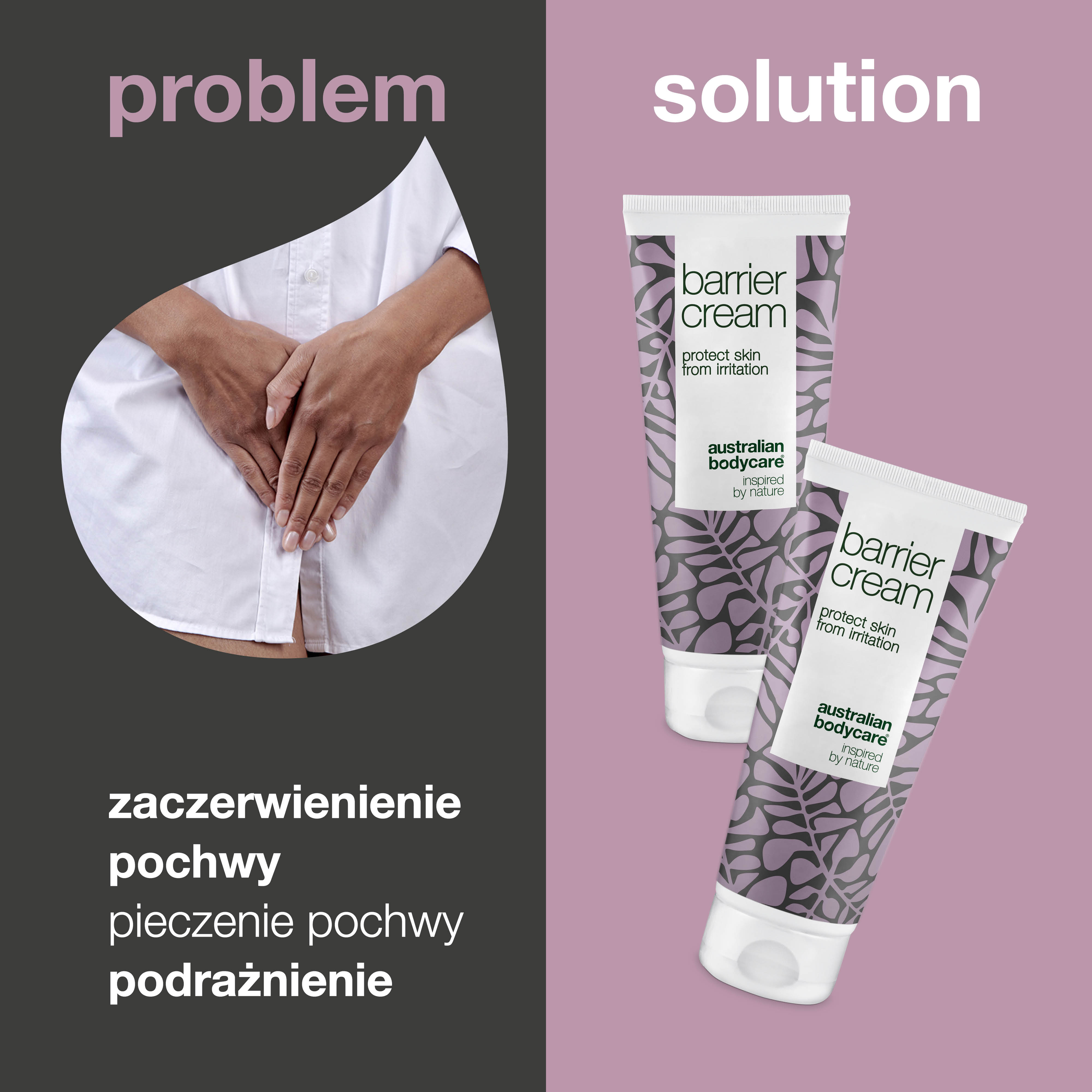2x Krem ochronny do okolic intymnych przeciw podrażnieniom — Ochrona okolic intymnych przed zaczerwienieniami, oparzeniami, odparzeniami i nietrzymaniem moczu
