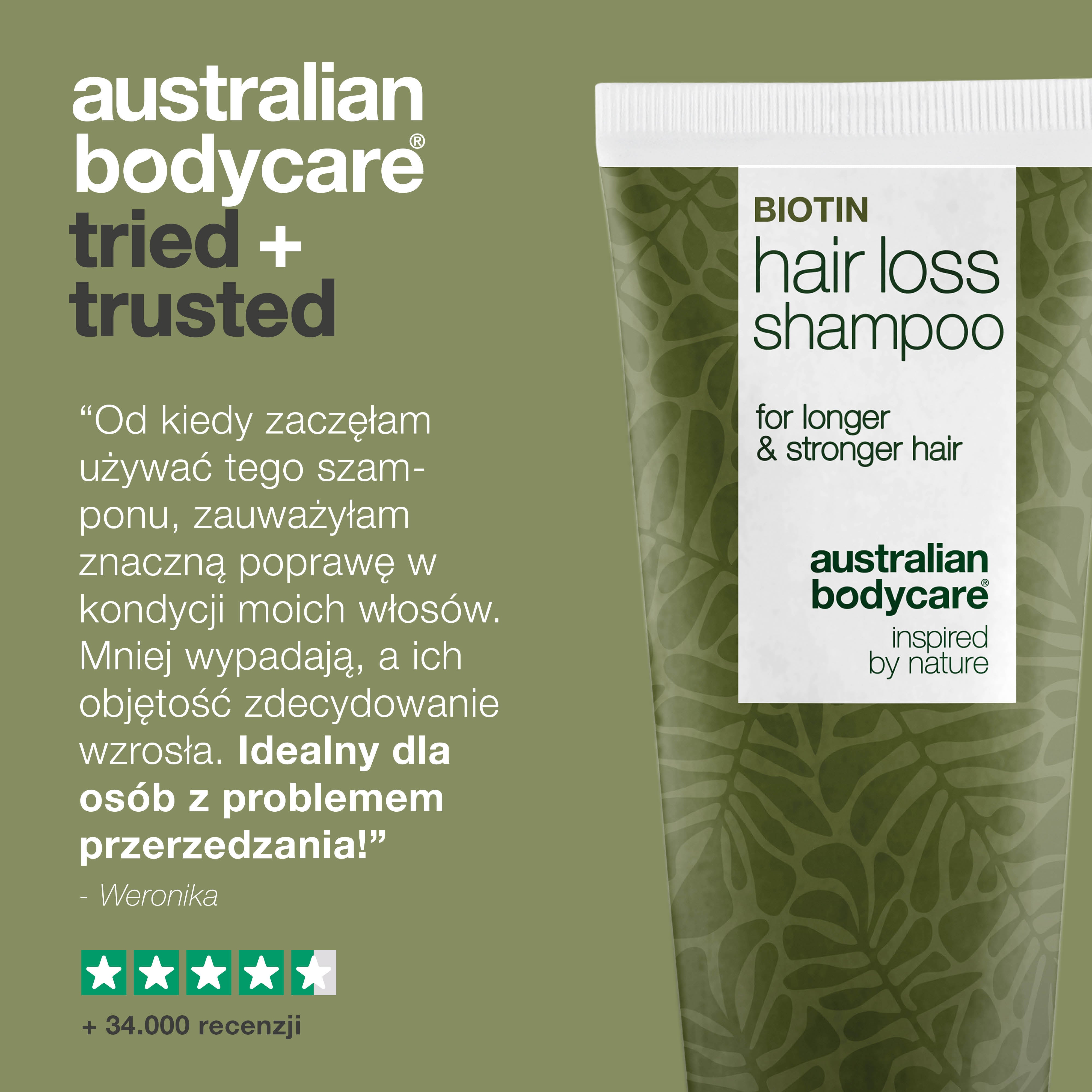 Szampon redukuje wypadanie i przerzedzanie włosów — Szampon redukuje wypadanie i wzmacnia słabe włosy dzięki biotynie, kofeinie i Capilia Longa, które rewitalizują skórę głowy i stymulują cebulki.