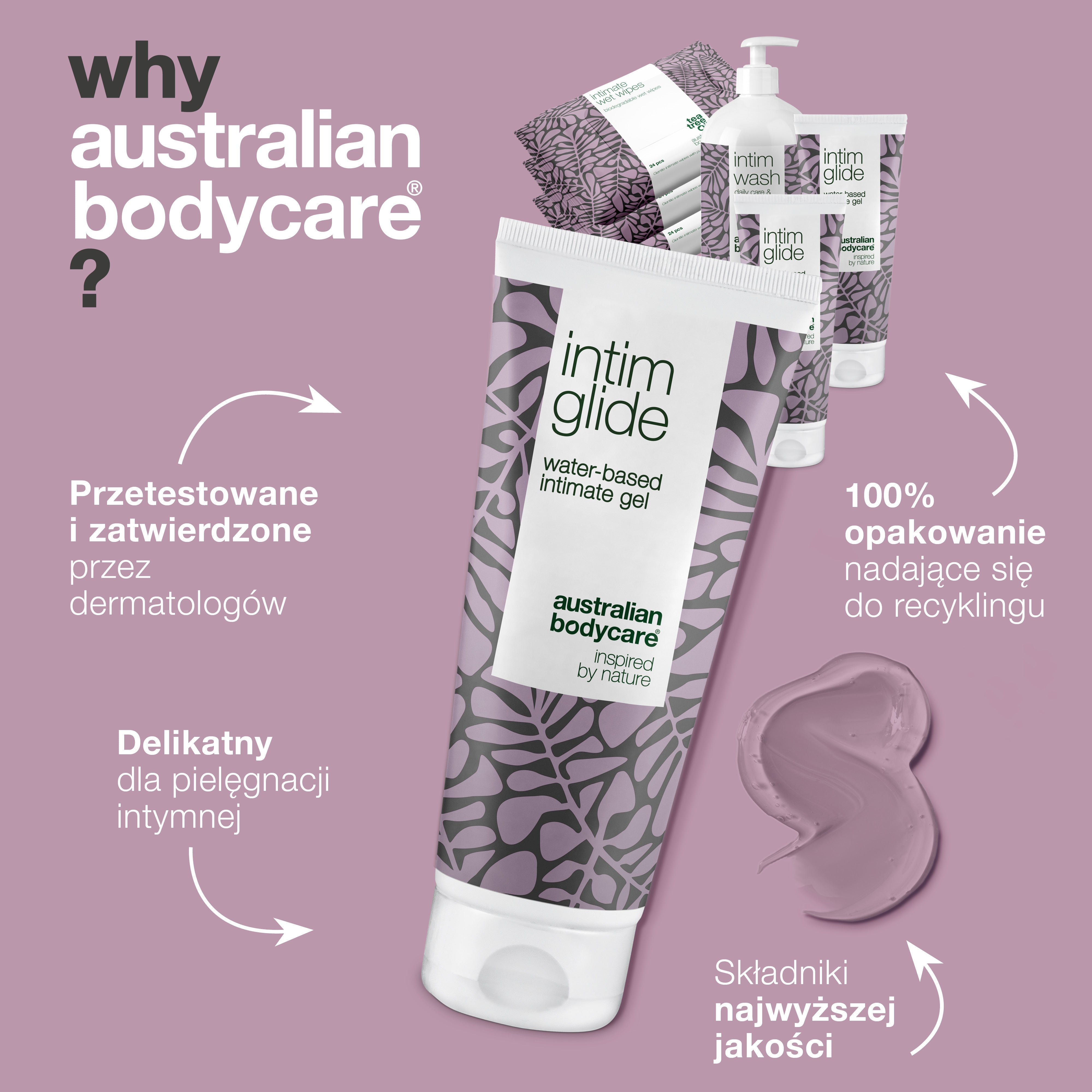 Zestaw do higieny intymnej przed, w trakcie i po stosunku płciowym — Produkty intymne stosowane w leczeniu dyskomfortu intymnego przed, w trakcie i po stosunku płciowym