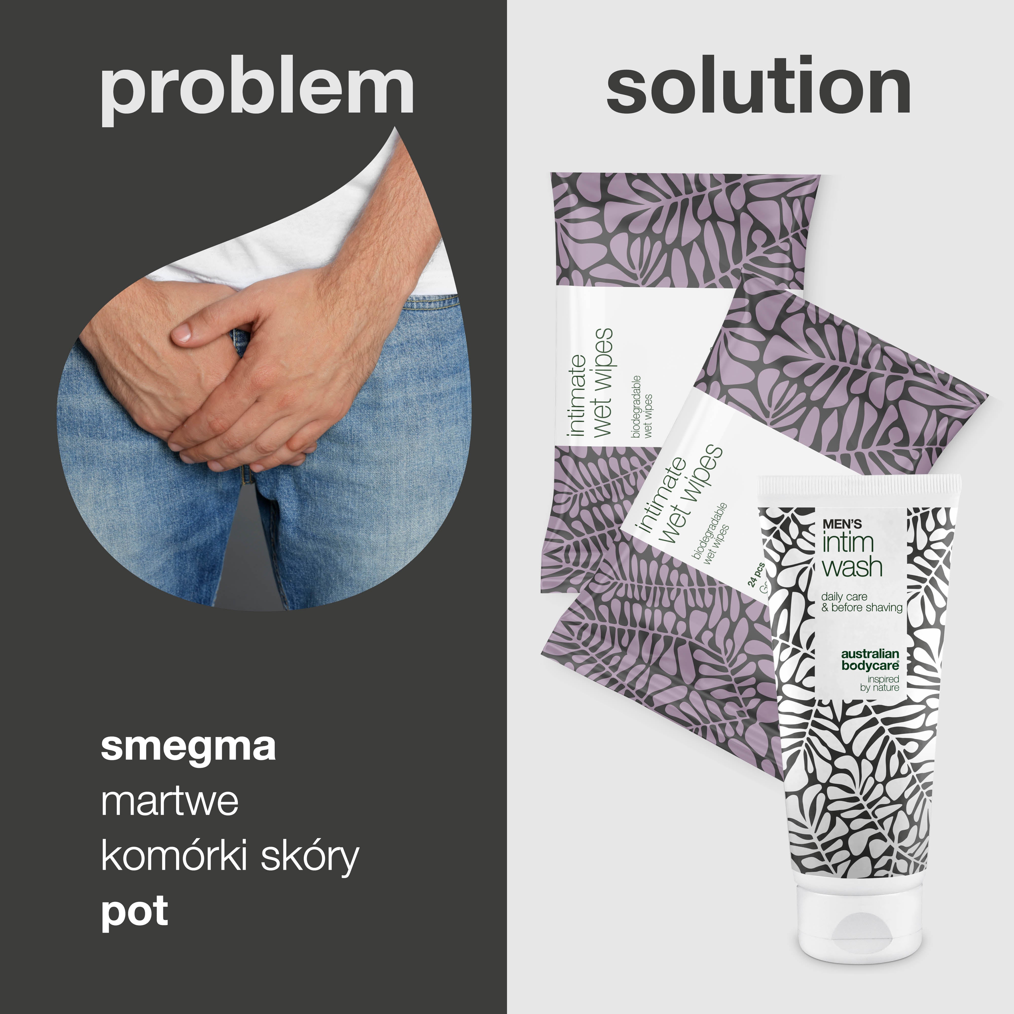 Smegma Care Pack: czyści okolice intymne i zapobiega smegmie