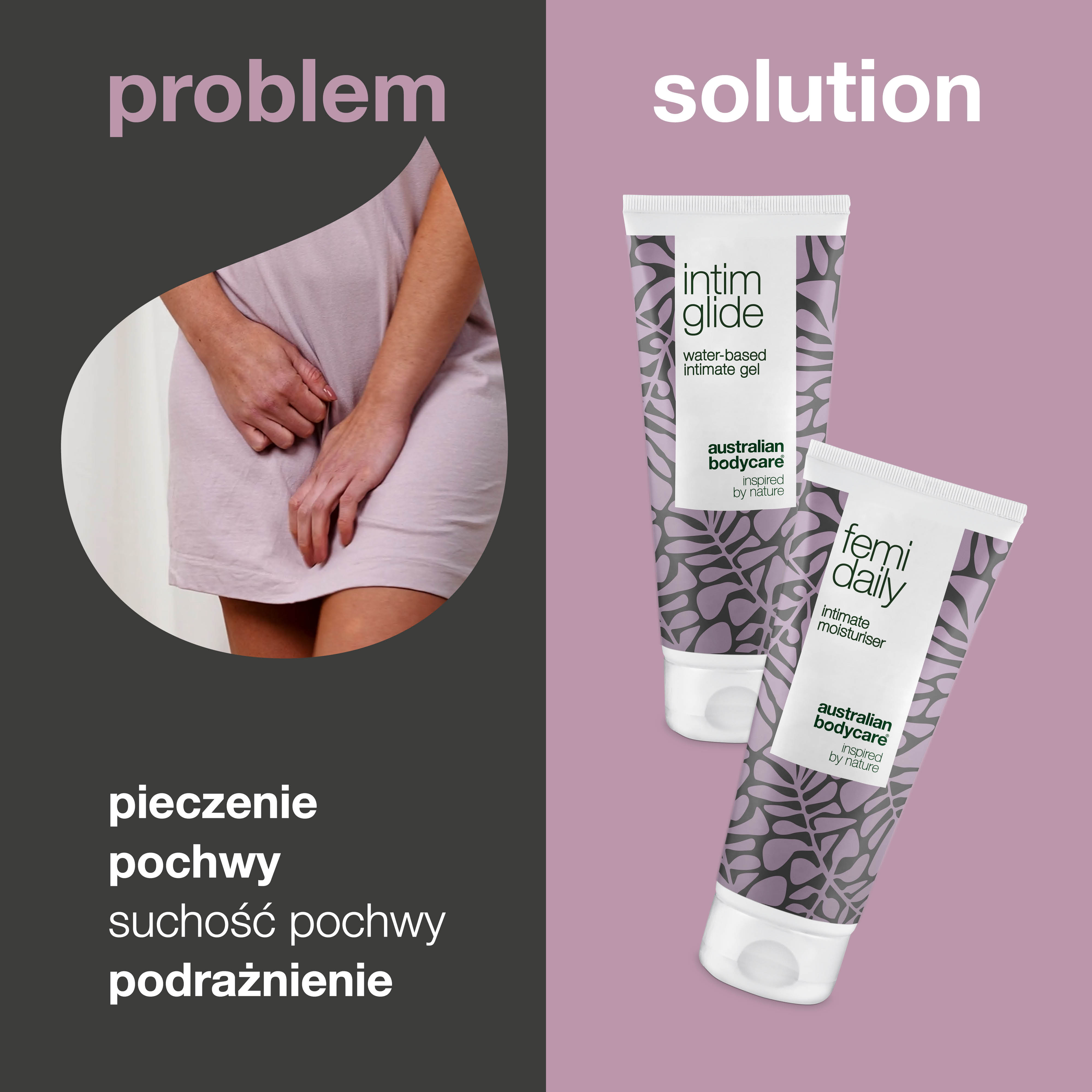 Zestaw Vulvodynia – 2 produkty na oparzenia, suchość lub ból okolic intymnych
