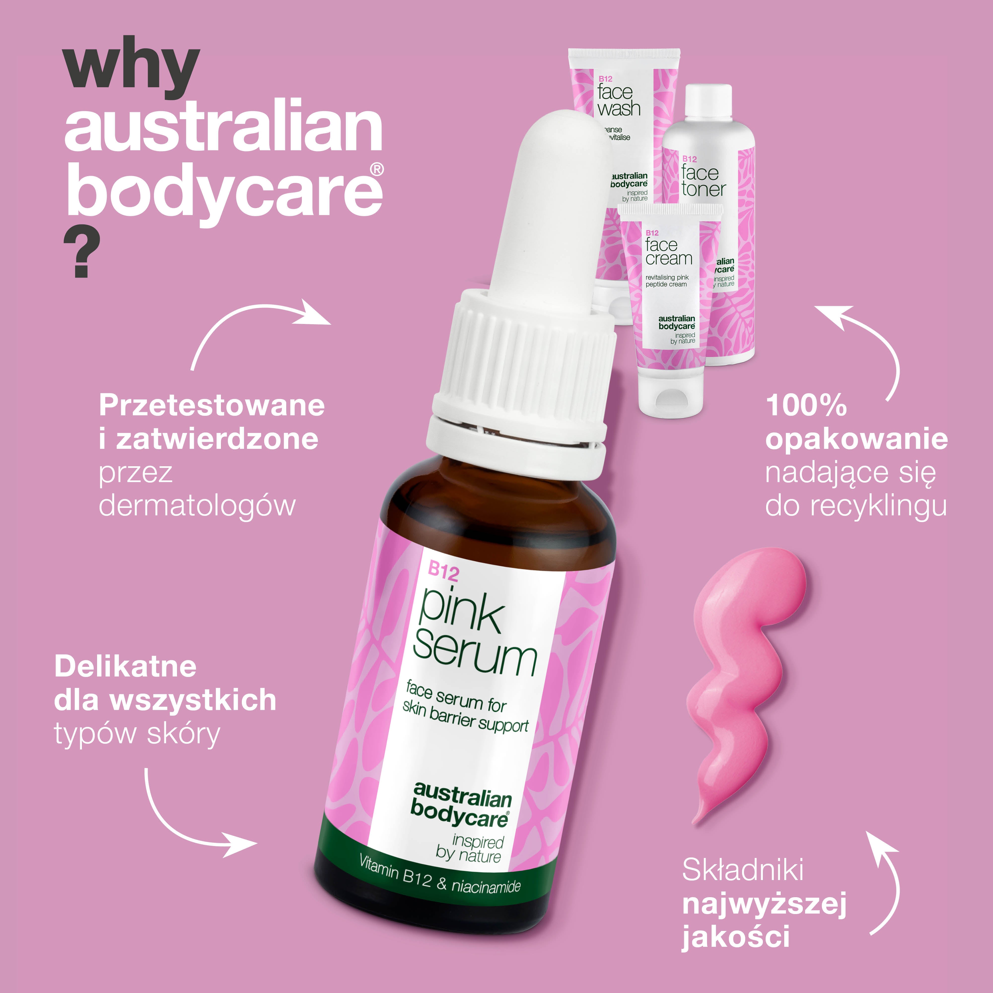 Kompletna pielęgnacja skóry B12 – Zrewitalizuj swoją skórę w okresie menopauzy – Zrewitalizuj swoją skórę w okresie menopauzy za pomocą naszego zestawu B12, przywracając jej nawilżenie i elastyczność.