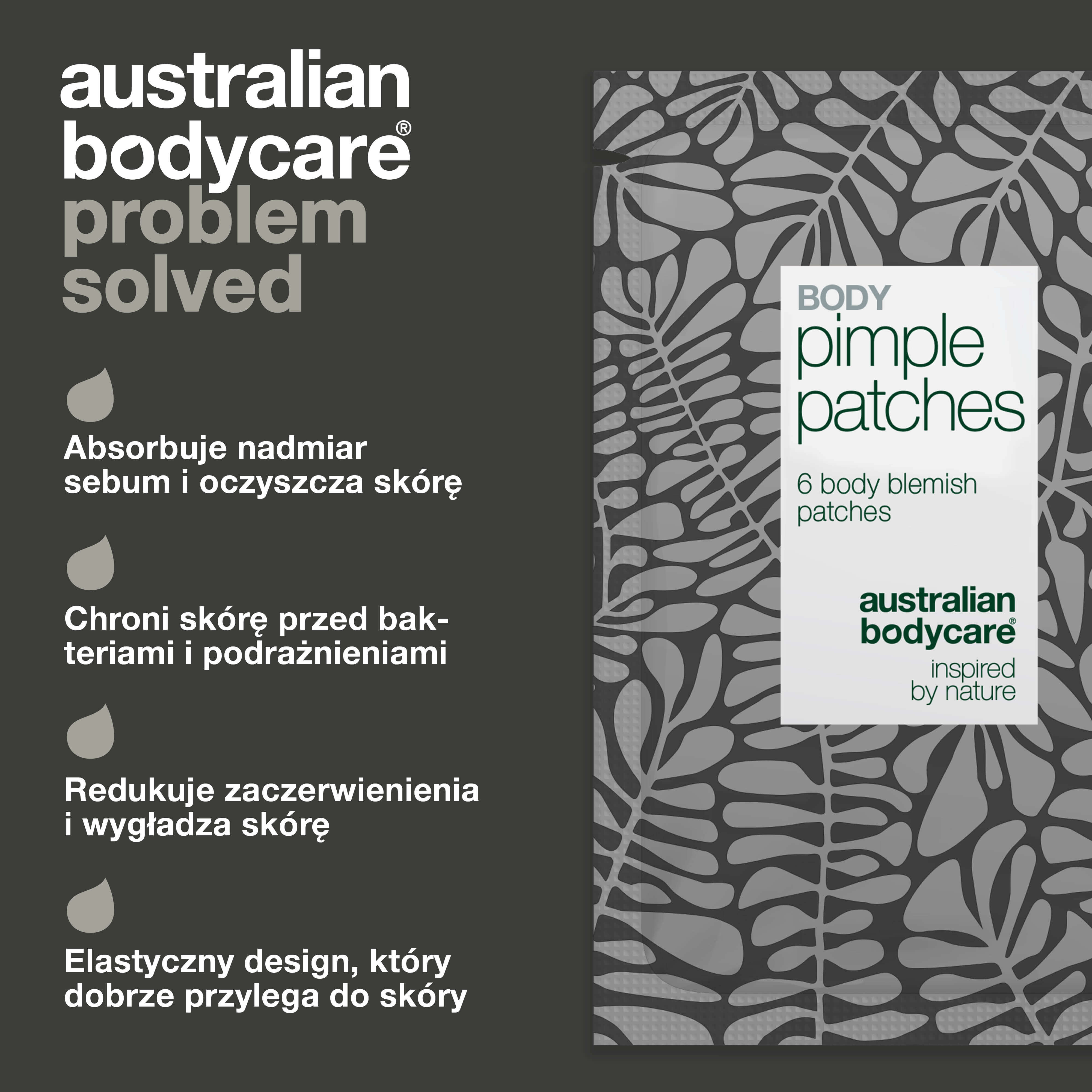 Body Pimple Patches – Plastry na wypryski na ciele — Body Pimple Patches – Skuteczna terapia na wypryski na plecach i klatce