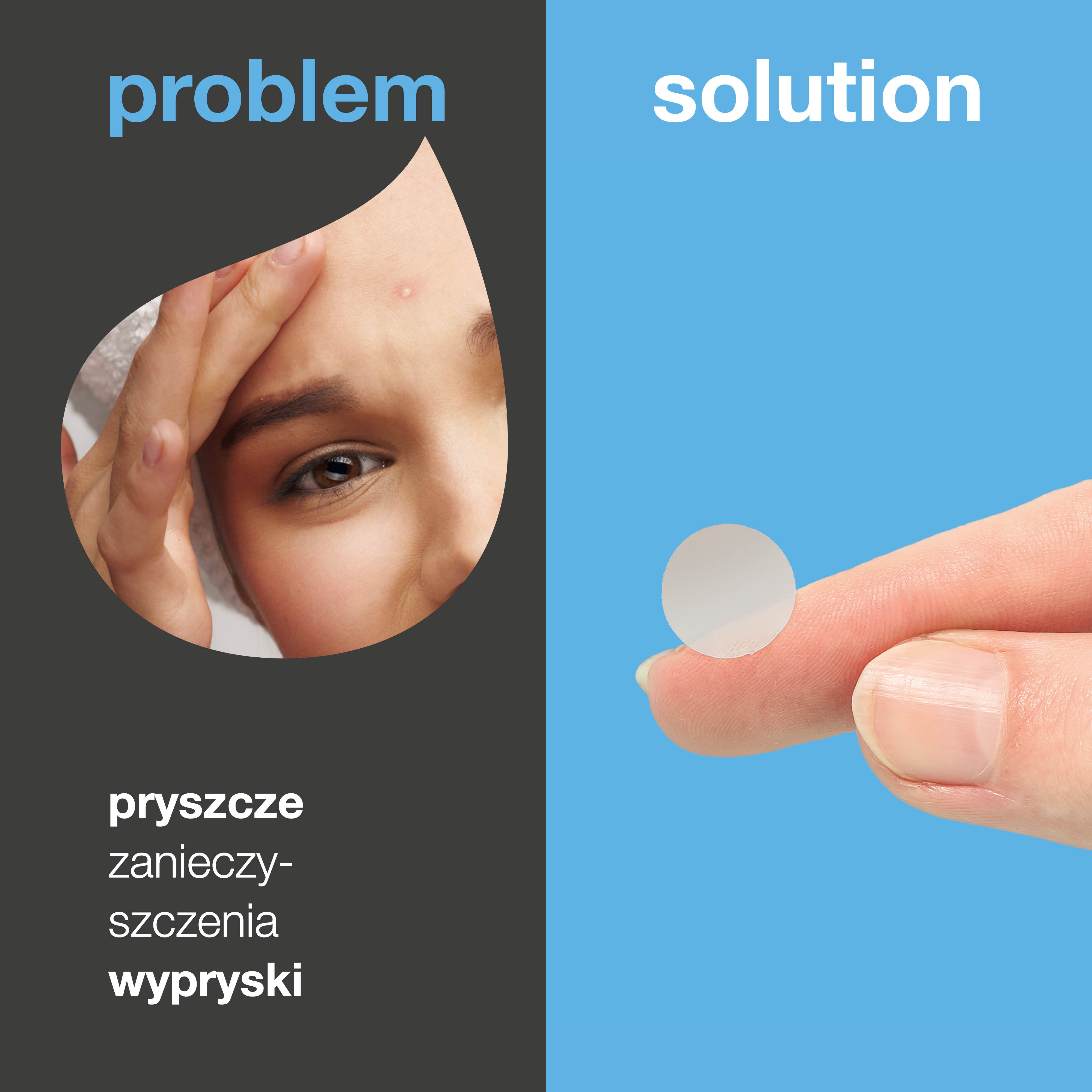 Plastry na niedoskonałości, zaczerwienienia i podrażnienia skóry. Z kwasem salicylowym, Camellia Sinensis i kwasem hialuronowym dla skutecznej pielęgnacji.