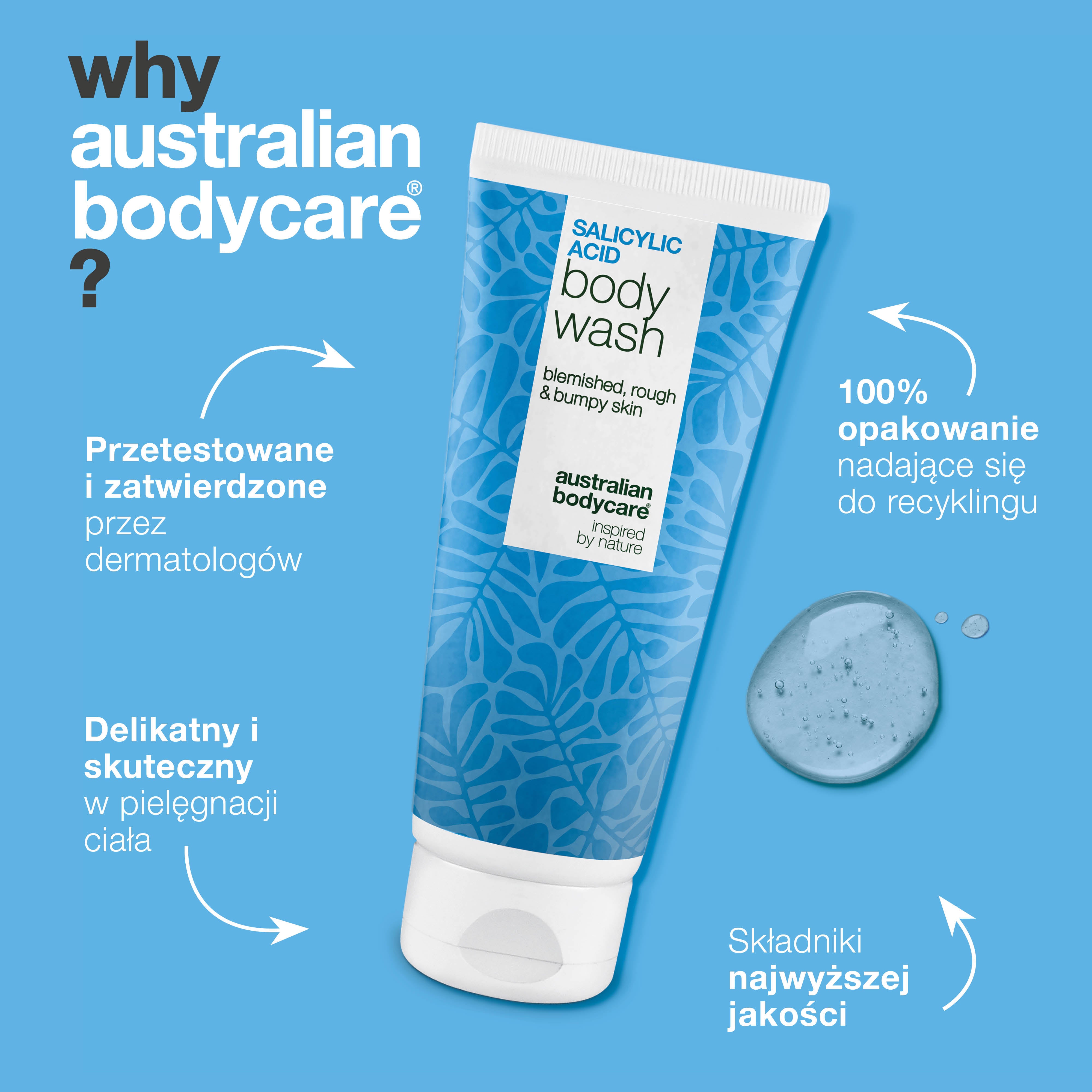 Żel do golenia z kwasem salicylowym – zapobiega wrastającym włoskom i łagodzi podrażnienia