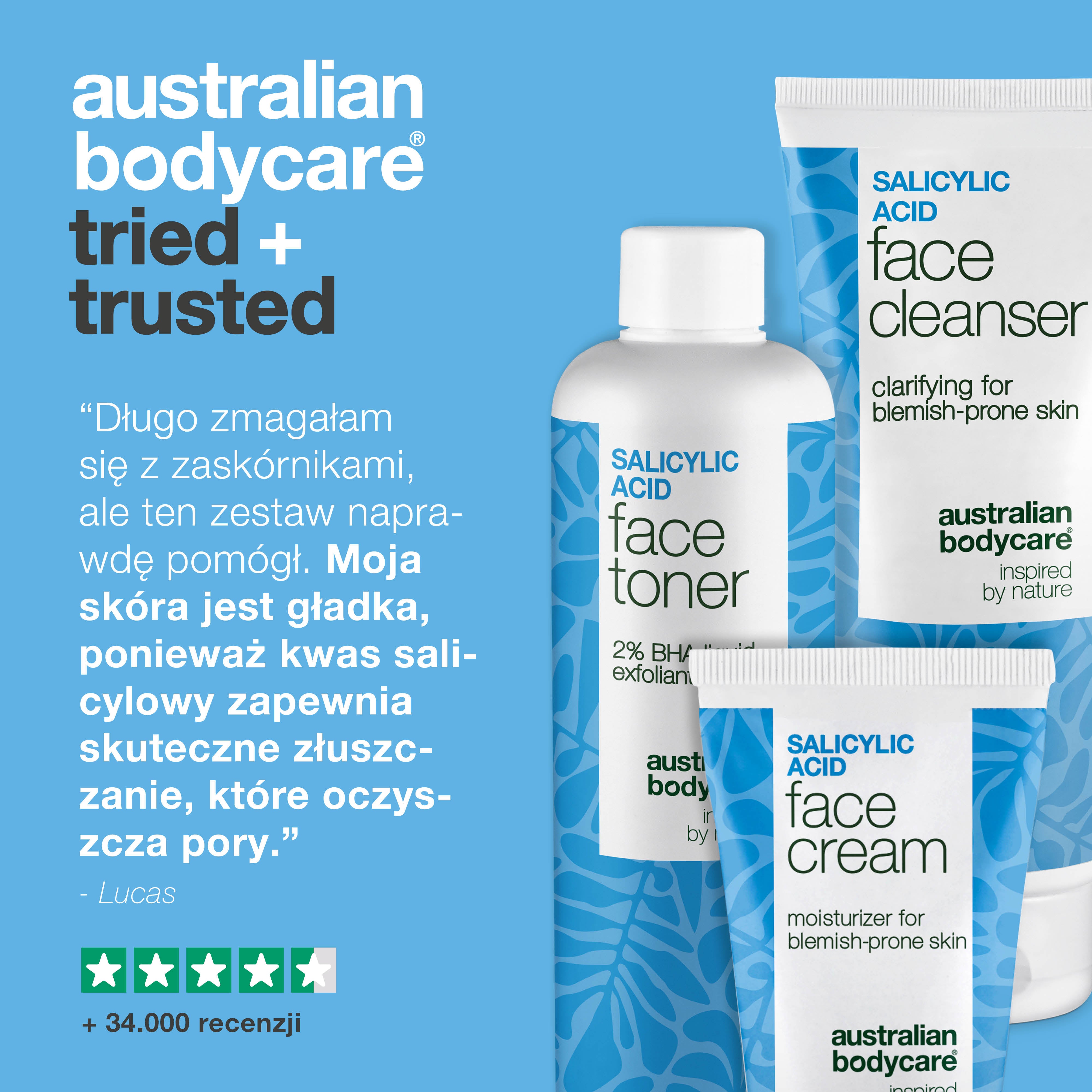 Zestaw na zaskórniki i zatkane pory z kwasem salicylowym – dogłębne oczyszczanie dla gładkiej skóry