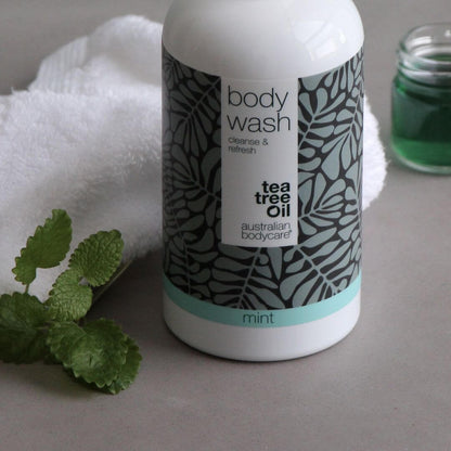4 w cenie 3 Tea Tree Body Wash 500 ml Mint — specjalna oferta - Pakiet 4 Body Wash (500 ml): Tea Tree Oil Mint