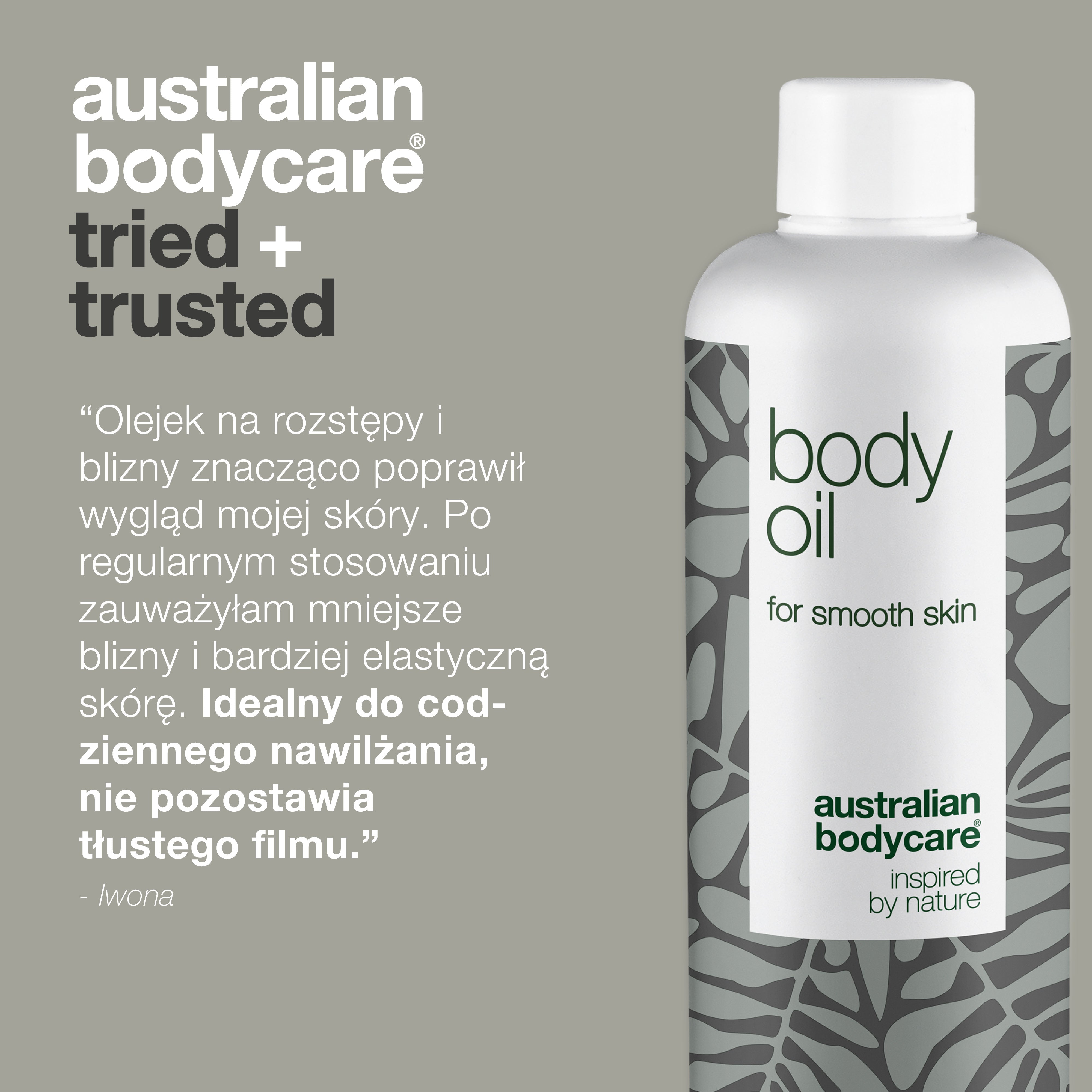 Body Oil – Redukuje rozstępy, blizny i przebarwienia — Body Oil redukuje rozstępy, blizny i przebarwienia. Z olejem migdałowym, skwalanem i witaminą E intensywnie nawilża i wygładza skórę.