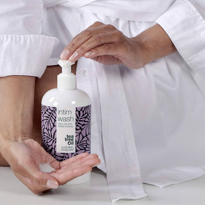 Zestaw do higieny intymnej - Mydło intymne i chusteczki nawilżane na swędzenie, pieczenie i niepożądany zapach