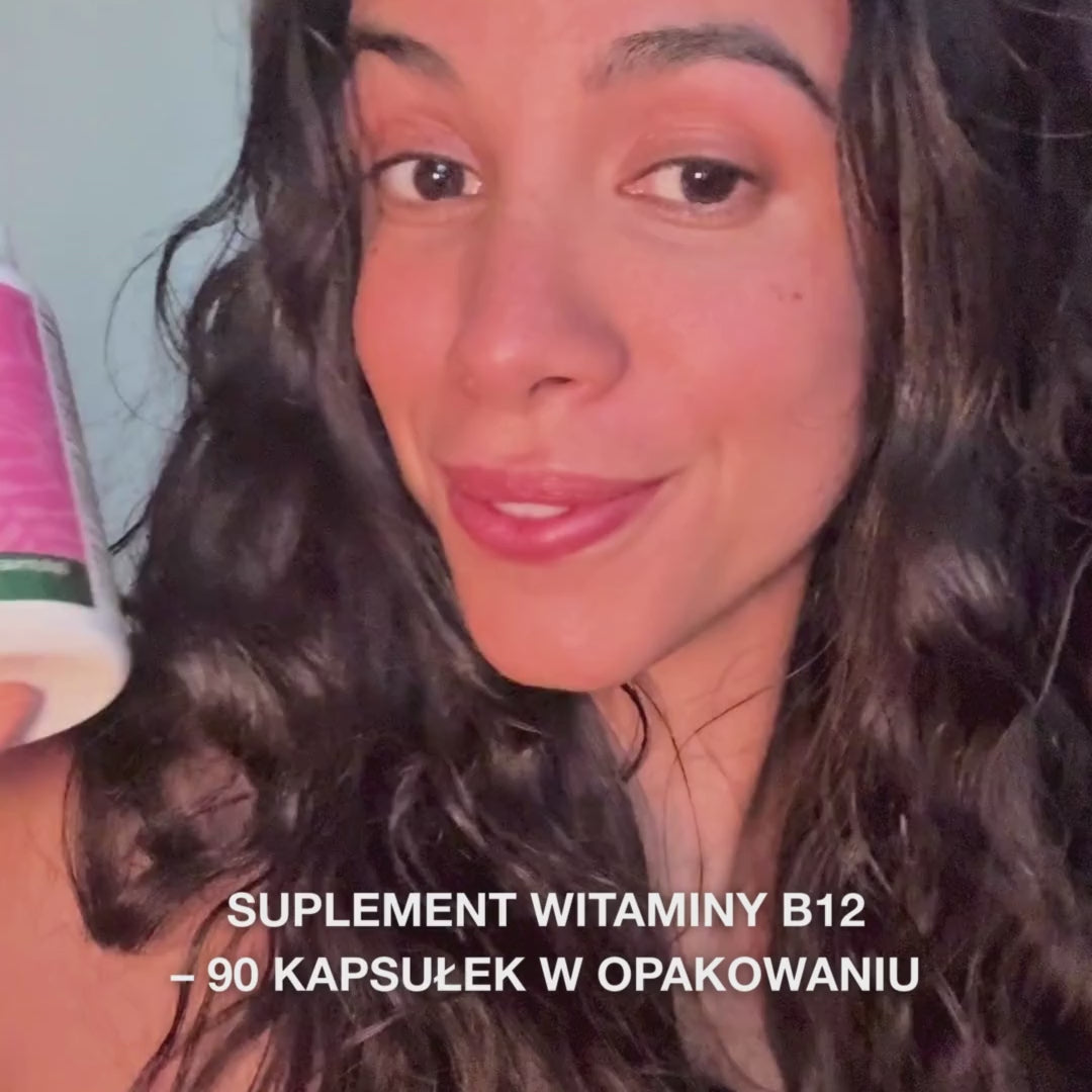 Suplement witaminy B12 – 90 wegańskich kapsułek po 1000 µg dla energii i odporności – Australian Bodycare