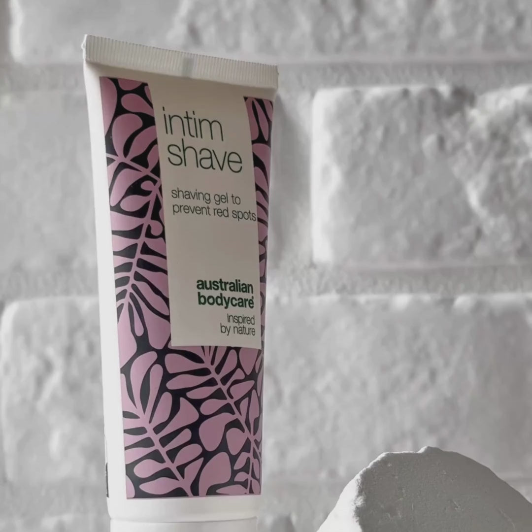 Żel do golenia intymnego na czerwone krostki – zapobiega wrastającym włoskom – Australian Bodycare