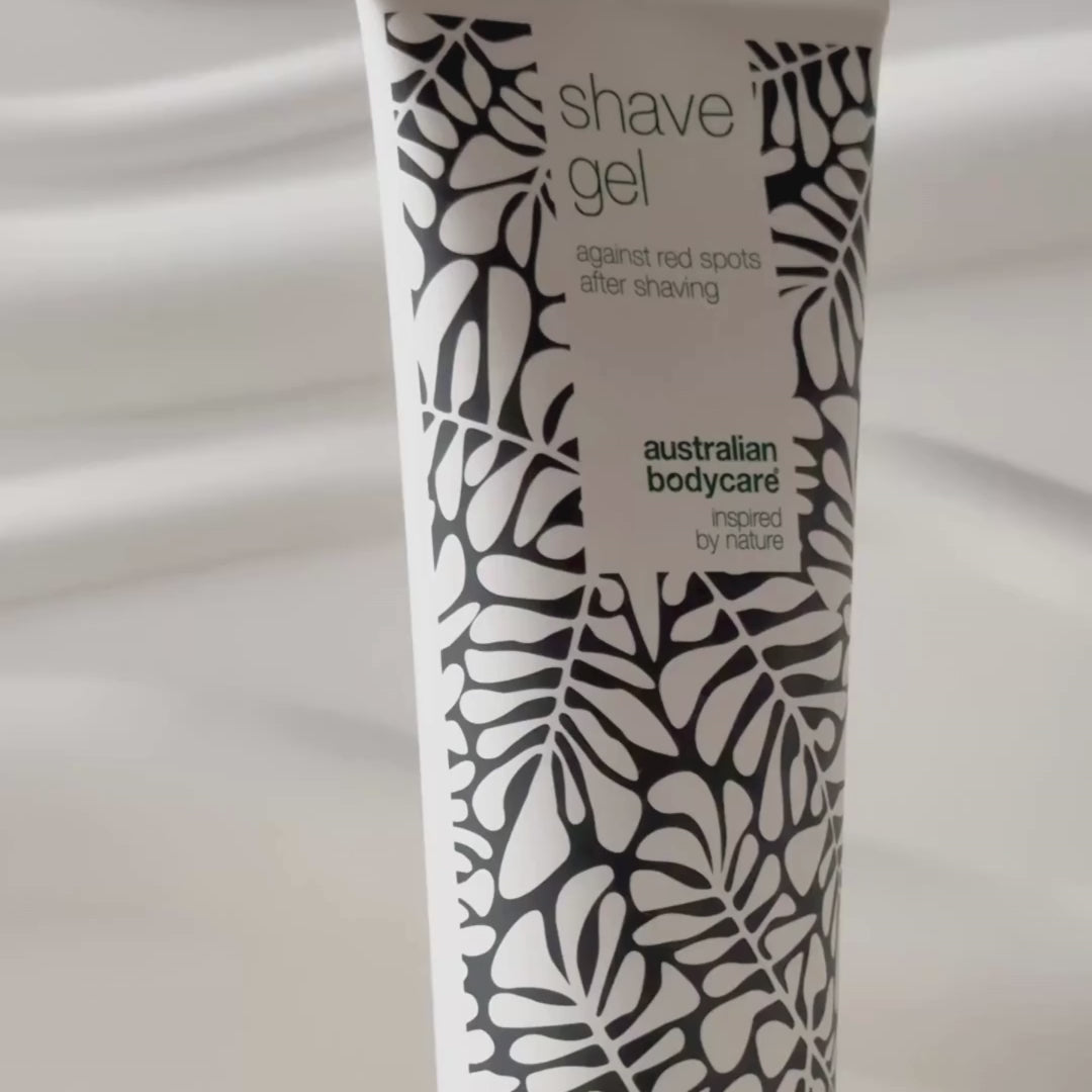 Żel do golenia na oparzenia i pryszcze po goleniu — żel do golenia zapobiegający wysypkom i wrastającym włoskom