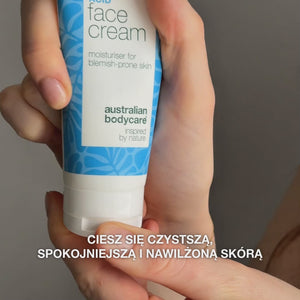 Krem do twarzy z kwasem salicylowym na zaskórniki i wypryski — lekki, nietłusty krem do twarzy do cery tłustej i problematycznej, oczyszcza pory, redukuje sebum i wygładza skórę.