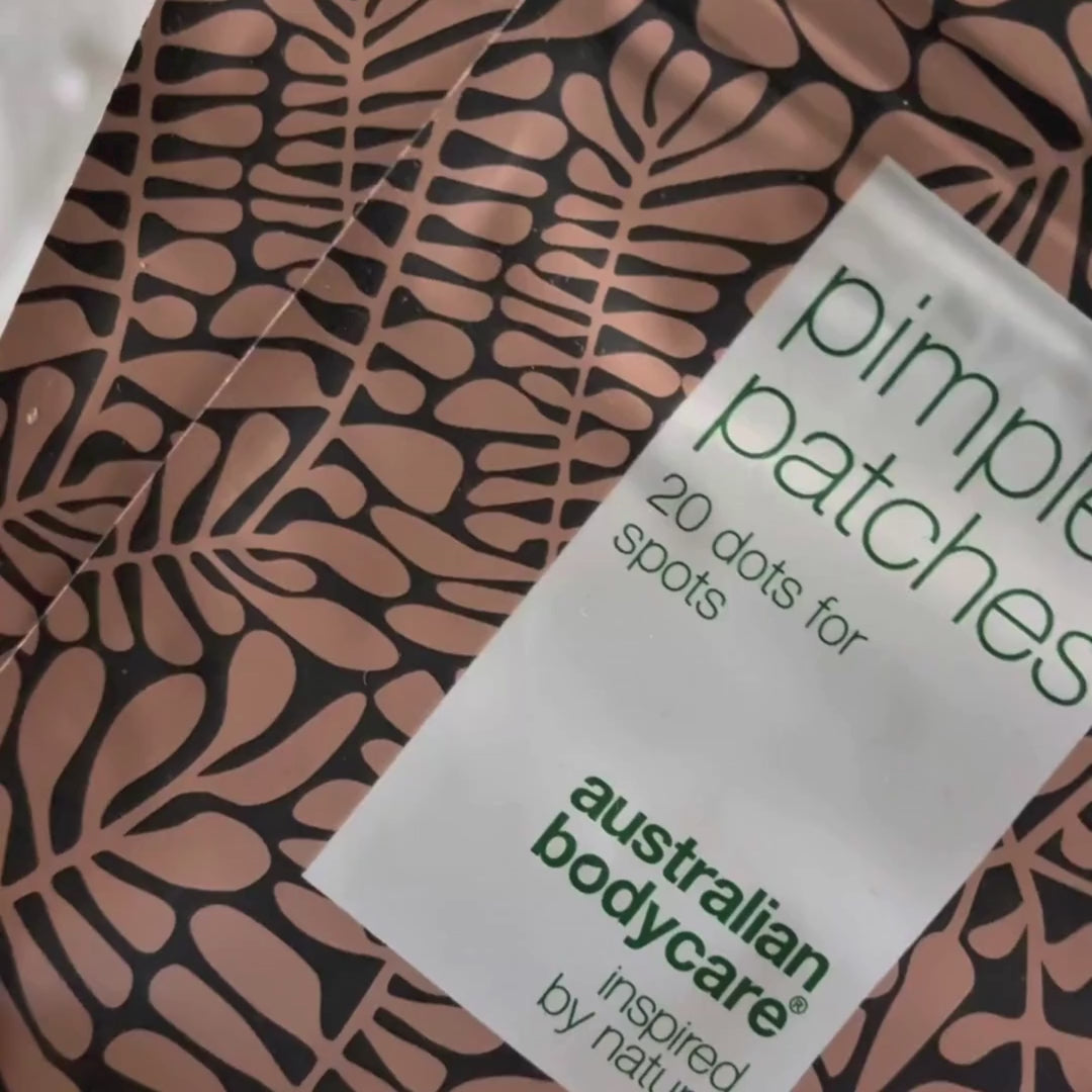 Plastry na pryszcze – skuteczne plasterki z kwasem hialuronowym i salicylowym – Australian Bodycare
