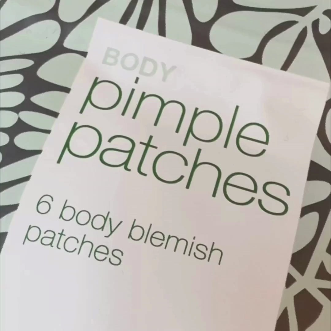 Body Pimple Patches – Plastry na wypryski na ciele