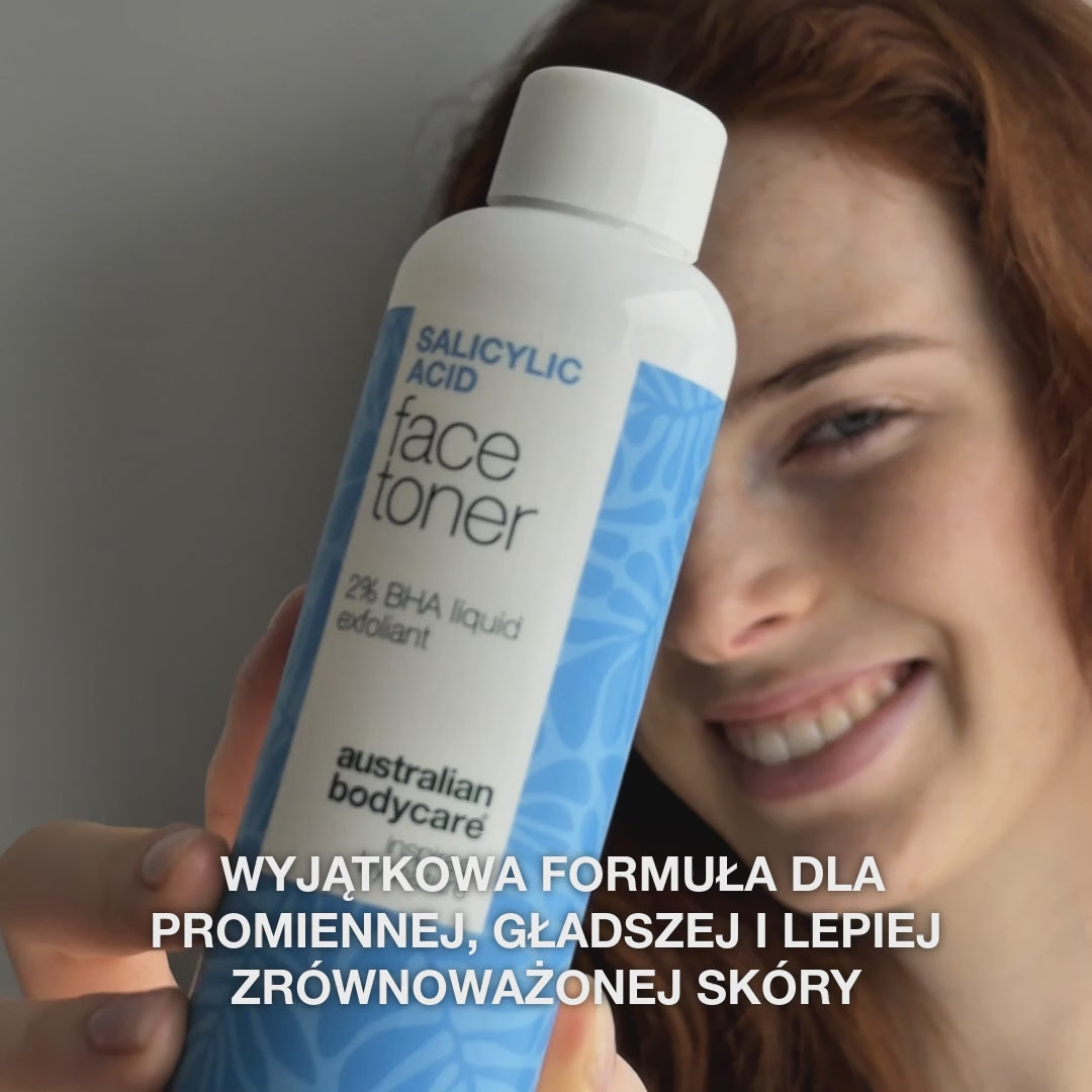 Tonik z kwas salicylowy  na trądzik i rozszerzone pory — Peeling z kwas salicylowy  oczyszcza pory, redukuje trądzik i błyszczenie. Idealny do codziennej pielęgnacji skóry problematycznej.