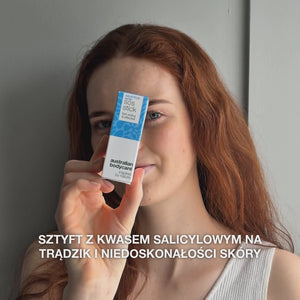 Sztyft SOS z Kwasem Salicylowym na wypryski i zaczerwienienia — Sztyft SOS z Kwasem Salicylowym oczyszcza tłustą skórę, zmniejsza niedoskonałości i przywraca równowagę. Z Kwas Salicylowy.