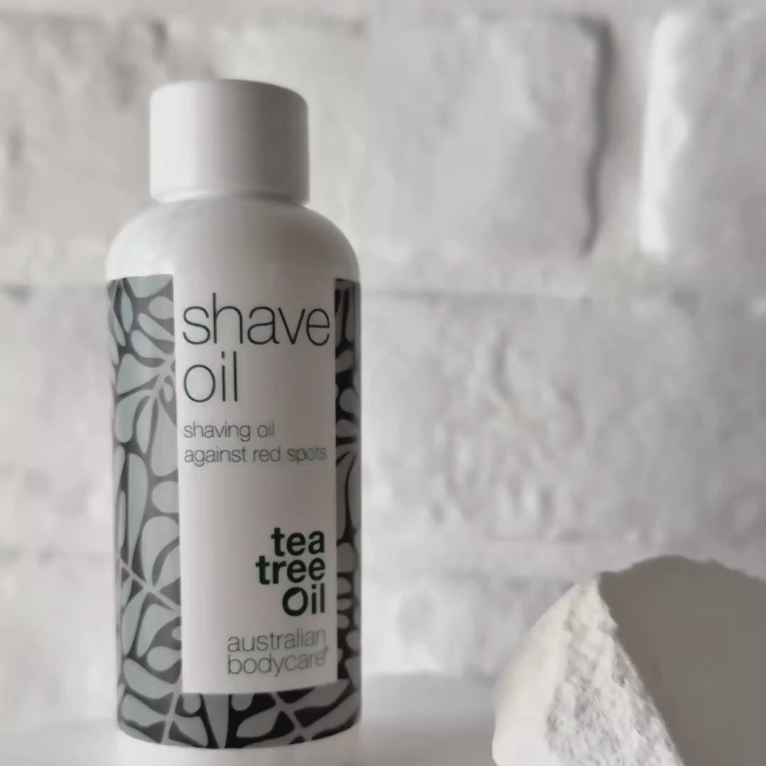 Olej do golenia na czerwone krostki i wrastające włosy – łagodzi podrażnienia i zaczerwienienia – Australian Bodycare