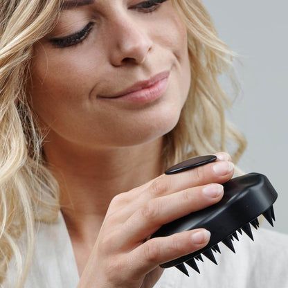Szczotka do masażu włosów - Szczotka do masażu suchej skóry głowy, przeciw łupieżowi i wypadaniu włosów