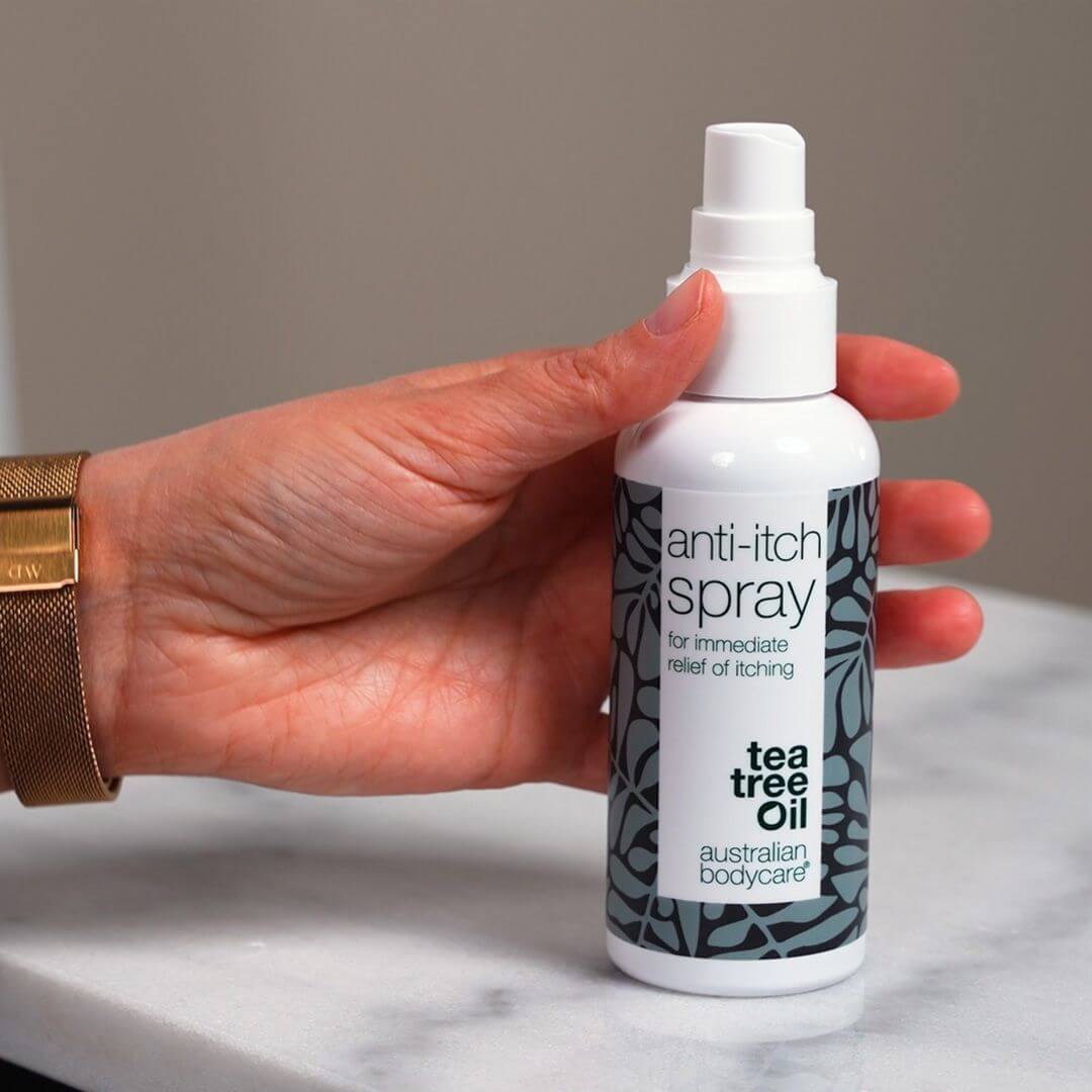 Spray przeciwświądowy - Spray łagodzący dla swędzącej i podrażnionej skóry