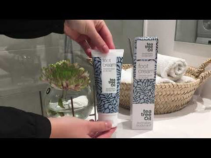 Krem do stóp 10% mocznik - Odżywczy krem do stóp z 100% naturalnym olejkiem z drzewa herbacianego